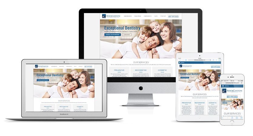 Rock Canyon Dentistry Website
